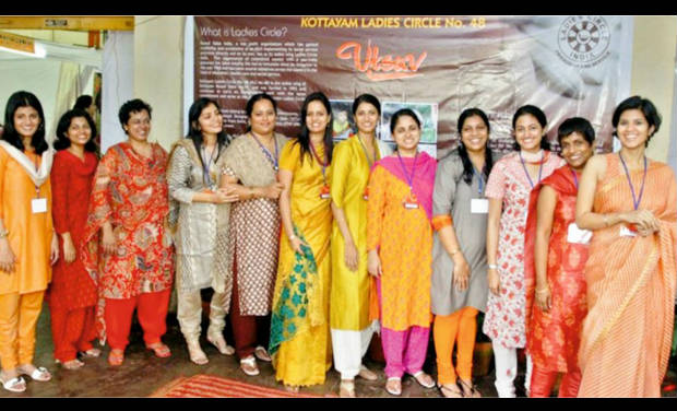 Members of the Kottayam Ladies Circle No. 48. Members of the Kottayam Ladies Circle No. 48.